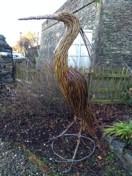 Heron keeps watch, Derry's Walls DEC 20